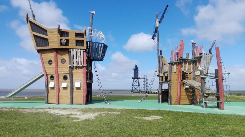 Ellie-Ferienhaus Strandräuber - VS1 Dorumer Neufeld Exterior foto